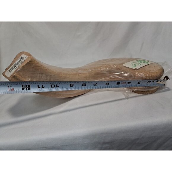 Babcock Stair Handrail 4-7/8” Fitting LEFT -Hand Turnout Wood Oak Unfinished - Picture 6 of 10